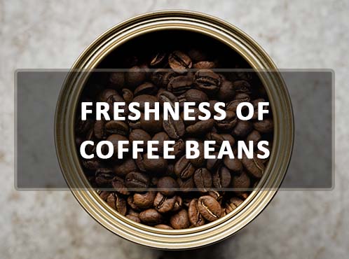 freshness of coffee beans