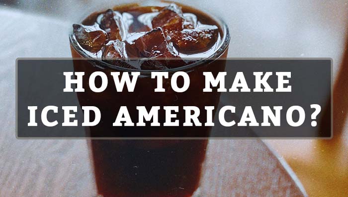 how to make iced americano