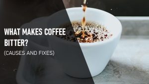 why does my coffee taste bitter