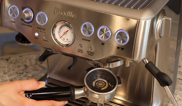 descaling Breville coffee machine