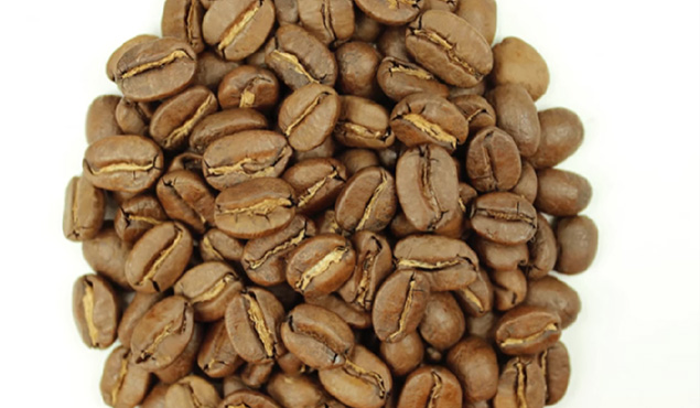 coffee beans roasted as blonde
