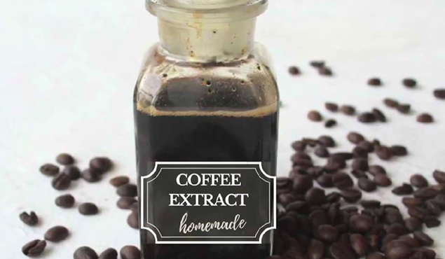 a bottle of coffee extract