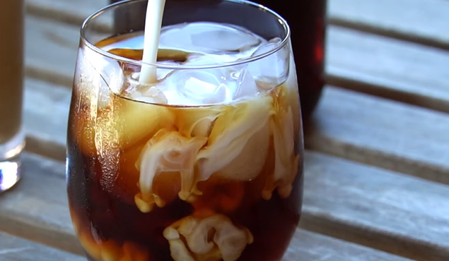 double brewed iced coffee