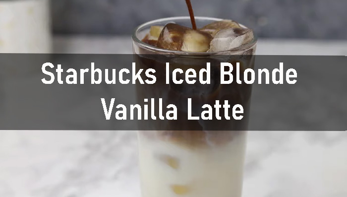 Starbucks Iced Blonde Vanilla Latte (Easy Recipe)! 