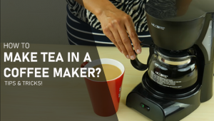 make tea with a coffee maker